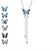 Necklace and 6 color chips