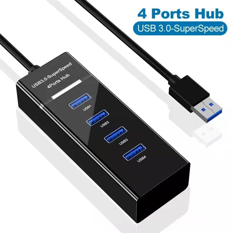 4 In 1 2.0 3.0 USB HUB Splitter High Speed Multi Splitter USB
