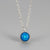 Blue Opal White Gold Color
