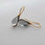 Imitation Gold Gray Diamond