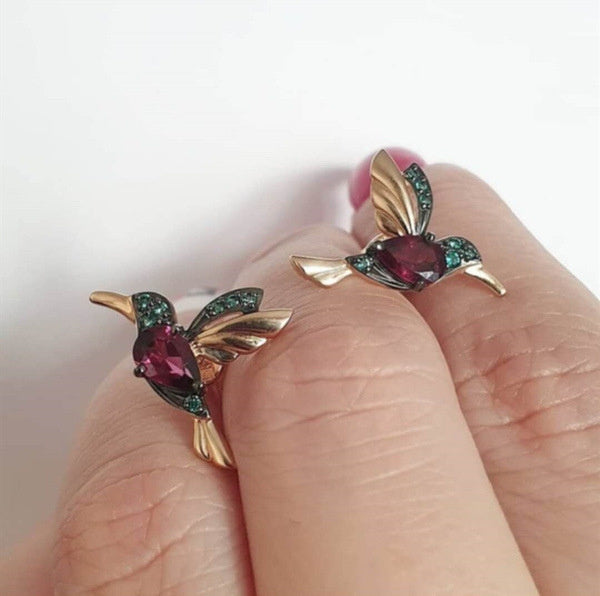 Bird Earrings Fashion Earrings European And American Retro Earrings High Quality