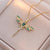 X1350 Dragonfly 4 Necklace